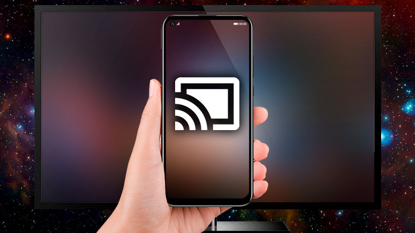 enviar chromecast televisión