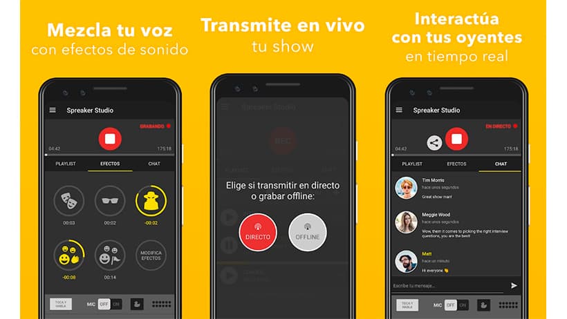 Apps para grabar y subir podcast desde tu móvil Android o iOS