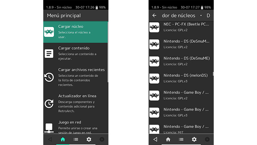 juegos retro movil