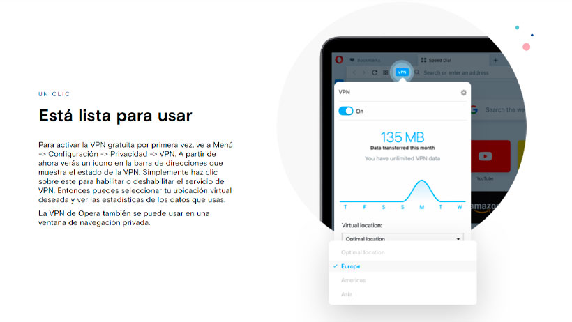 VPN opera