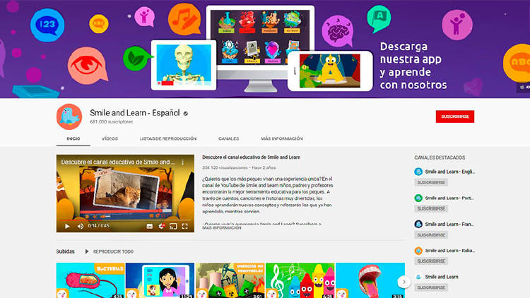 canales youtube niños aprender canales youtube niños aprender